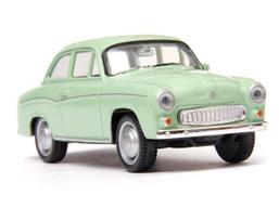 Welly „Syrena 105“ 1:43 mastelio modelis, žalias, legendinis PRL automobilis