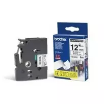 Brother | TZe-S221 Strong Adhesive Laminated Tape | Black on White | TZe | 8 m | 9 cm