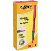 Bic Tekstas žymeklis Highlighter Flex, rožinis, pakuotėje 12 vnt. 494879