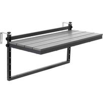 Springos Sulankstomas stalas GF0121, 80x37cm, 20kg, 6 lygių aukščio reguliavimas, universalus tvirtinimas, atsparus orui
