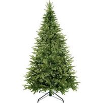 Springos Kalėdų eglutė CT0159, 180cm, 136cm plotis, PE ir folijos spygliukai, keturių kojų metalinis stovas, 13 pakopų, 64 šakos