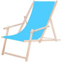 Springos gultas kėdė DC003 OXFORD38, 120kg, 60x139cm, 3,1cm, mėlyna, sulankstoma
