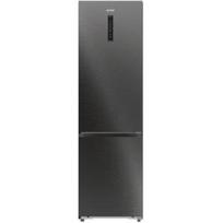 Gorenje Šaldytuvas NRB620E61BX4WFE, 413L, 34dB, E, 284kWh, 220-240V, 50Hz, 13h, LED, juodas, ekranas, No Frost