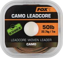 Pintas lyderis su švinine šerdimi Fox Camo Leadcore, 50 lb, 25 m