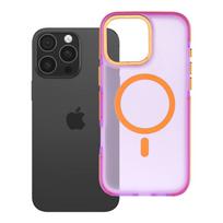 Forcell F-Protect Vivid Premium dėklas, skirtas iPhone 16 Pro Max, suderinamas su MagSafe, violetinis