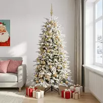 Dirbtinė kalėdinė eglutė su rutuliuku 240 cm 300 LED
