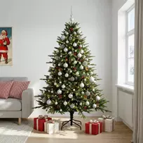 Dirbtinė kalėdinė eglutė su rutuliuku 240 cm 300 LED