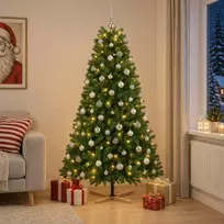 Dirbtinė kalėdinė eglutė su rutuliuku 240 cm 300 LED
