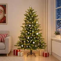 Dirbtinė kalėdinė eglutė su rutuliuku 240 cm 300 LED