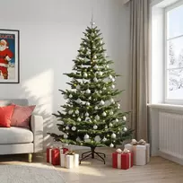 Dirbtinė kalėdinė eglutė su rutuliuku 240 cm 300 LED