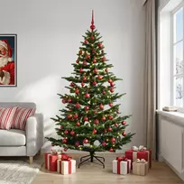 Dirbtinė kalėdinė eglutė su rutuliuku 240 cm 300 LED