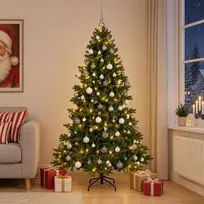 Dirbtinė kalėdinė eglutė su rutuliuku 240 cm 300 LED