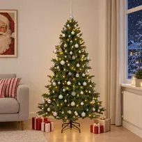 Dirbtinė kalėdinė eglutė su rutuliuku 240 cm 300 LED