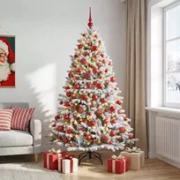 Dirbtinė kalėdinė eglutė su rutuliuku 240 cm 300 LED