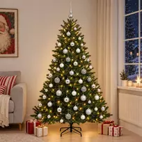 Dirbtinė kalėdinė eglutė su rutuliuku 240 cm 300 LED
