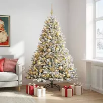Dirbtinė kalėdinė eglutė su rutuliuku 240 cm 300 LED