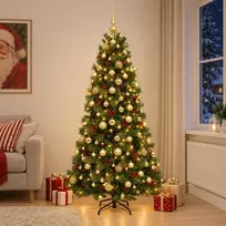 Dirbtinė kalėdinė eglutė su rutuliuku 240 cm 300 LED