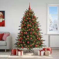 Dirbtinė kalėdinė eglutė su rutuliuku 240 cm 300 LED