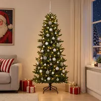 Dirbtinė kalėdinė eglutė su rutuliuku 240 cm 300 LED