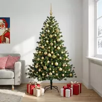 Dirbtinė kalėdinė eglutė su rutuliuku 240 cm 300 LED