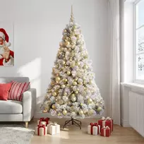 Dirbtinė kalėdinė eglutė su rutuliuku 240 cm 300 LED