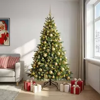 Dirbtinė kalėdinė eglutė su rutuliuku 240 cm 300 LED