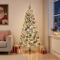 Dirbtinė kalėdinė eglutė su rutuliuku 240 cm 300 LED