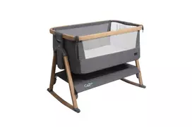 Tutti Bambini prie lovos montuojamas kūdikio lopšys CoZee Air Oak/Charcoal