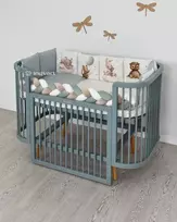 Lova-transformeris Boho Total Light su judančia siena Eucalyptus