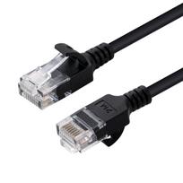 Microconnect V-UTP60025S-SLIM tinklo kabelis Juoda 0,25 m Cat6 U/UTP (UTP)