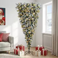 Dirbtinė kalėdinė eglutė su rutuliuku 240 cm 300 LED