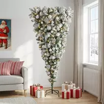 Dirbtinė kalėdinė eglutė su rutuliuku 240 cm 300 LED