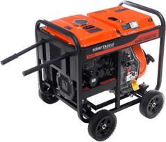 Elektros generatoriai // Vienfaziai generatoriai // \nAgregat prądotwórczy 7,5kW / 230V KD168\n