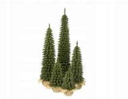 Dirbtinė eglutė CHRISTMAS TREE SLIM, 60 cm, su džiuto apvadu