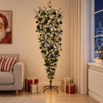 Dirbtinė kalėdinė eglutė su rutuliuku 240 cm 300 LED