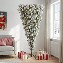 Dirbtinė kalėdinė eglutė su rutuliuku 240 cm 300 LED