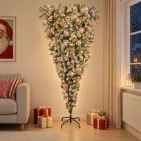 Dirbtinė kalėdinė eglutė su rutuliuku 240 cm 300 LED