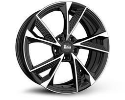 MAM RS6 (Max Load: 720kg) Germany TÜV certified R18 8J 5x112 ET30 CB66.6 BLACK FACE POLISH