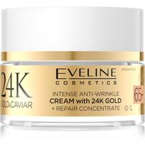 Eveline Cosmetics 24k Gold & Caviar Cream with 24K Gold kremas nuo raukšlių 65 + 50 ml