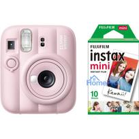 Instant Camera - Fujifilm Instax Mini 13 Candy Pink, 60mm f/12.7, Close-up Mode, Selfie Mirror, Self-timer, 10-Sheet Fil