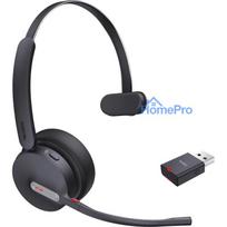 Bezvadu austiņas Yealink WH64 Hybrid Mono Teams - mono, Microsoft Teams sertificētas, hibrīda USB / Bluetooth