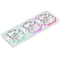 Gamemax Korpusinis ventiliatorius FN12A-N2 WL-W, 120mm, 58.6cfm, 800-2000rpm, 30.6dBA, Hidrauliniai guoliai, 4-pin PWM