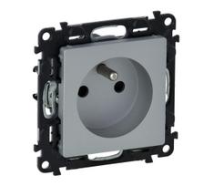 Legrand - Buitinė rozetė be rėmelio VALENA LIFE 250V IP44 aliuminis