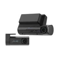 Mio MiVue 955WD, 4K vaizdo registratorius su 2.5K galine vaizdo kamera, radarų duombaze, Wi-Fi