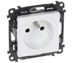 Legrand - Namų elektros lizdas be rėmelio VALENA LIFE 250V baltas