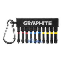 Impact bit, set 10 pcs