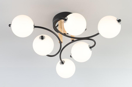 Lubinis LED šviestuvas BALTIK GAISMA K39224/6, 66W, CCT 3000/4500/6500K, 8879lm, ø70x20cm