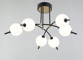 Lubinis LED šviestuvas BALTIK GAISMA K39230/6, 84W, CCT 3000/4500/6500K, 8189lm, ø62x38cm