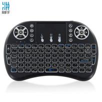 Belaidė kompiuterio klaviatūra TakeMe Riff MK-1, EN, juoda sp.