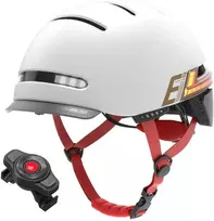 Livall Miesto šalmas Bluetooth 57-61 cm JBL/LED/SOS/PTT pilkas V2 (LIV_156627)